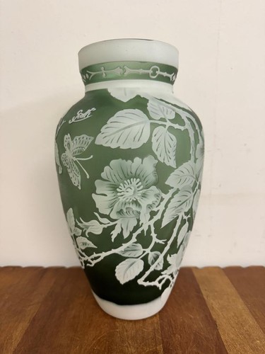Grande vaso vetro - vaso, firmato