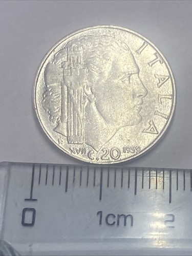 Italia centesimi 1939 - italia,