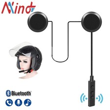 CUFFIA AURICOLARE CASCO MOTO INTERNO HELMET BLUETOOTH 5.0 HEADSET PER INTERFONO