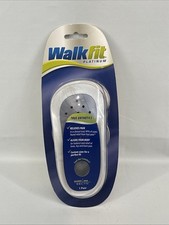 NUOVO WalkFit Platinum True Orthotics Inserti Cuscinetti Taglia Donna 8-8,5 - Uomo 7-7,5