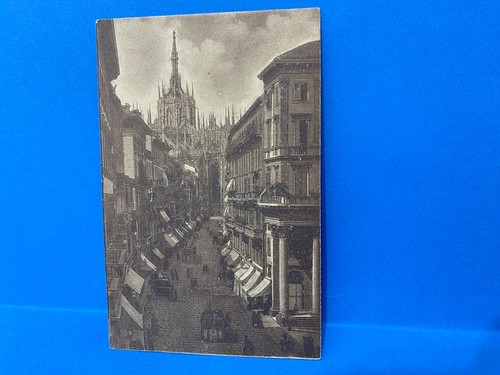 Cartolina fotocromo milano - cartolina,