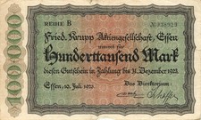 Cibo Friedr. Krupp AG 100 mila