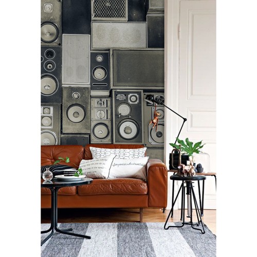 Retro stereo musica - retro,