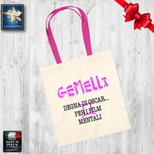 shopper borsa cotone GEMELLI