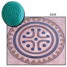 Stampo Pavimenti Stampato Cemento "STAMPO STELLA D100"