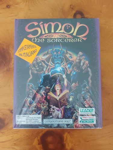 Simon the sorcerer sigillato - simon,