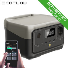 ECOFLOW Ricondizionati RIVER 2 Power Station Portatile 256Wh Batteria Solare