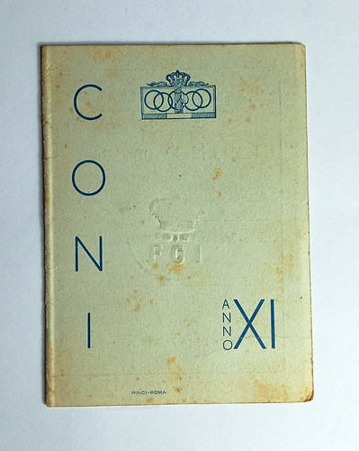 Documento epoca fascista del - d'epoca,