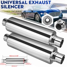 2 SILENZIATORE AUTO UNIVERSALE