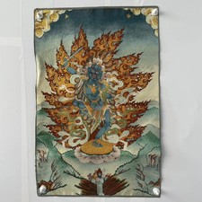 Thangka ricamo buddismo