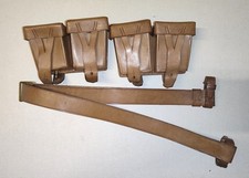 SET Riparazioni Originali Tedesche Pelle per Mosin Nagant Fucile Poushe e Fionda