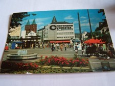 1 cartolina Kassel Königsplatz veduta 1986