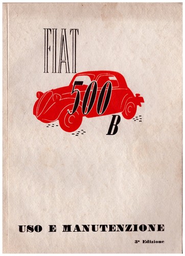 Fiat topolino 500b berlina - topolino,