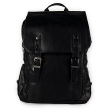 Zaino uomo nero vintage grande