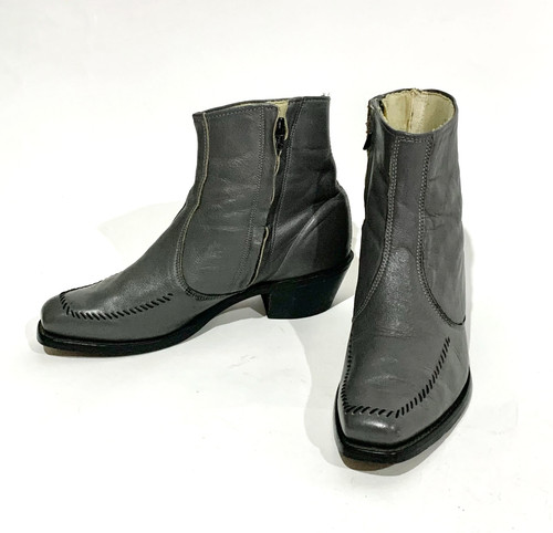 Stivali pelle vintage anni - vintage,