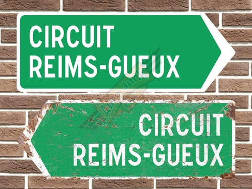 Reims circuit metal road - reims,