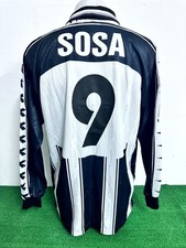 MAGLIA UDINESE SOSA MATCH WORN INDOSSATA SHIRT JERSEY CAMISETA 1999/2000 COA
