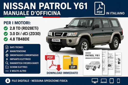 Manuale officina nissan - officina,