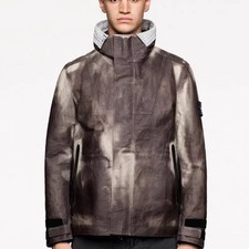 Stone island white - island, wappen