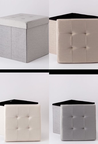 Pouf quadrato velluto linea - pouf,