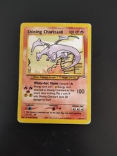 Shining Charizard  107/105 Pokémon Neo Destiny Holo Card- HP Condition 107/105