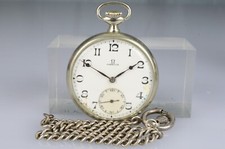 Omega Orologio Tasca "Ferroviario" 49mm Omega Cal. 40.6L.T1 Swiss 1940s