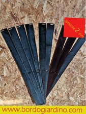 Bordura in acciao Corten