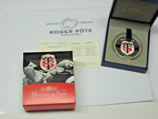 10 euro Stade Toulousain Rugby 2010 argento PP confezione originale solo 2376 ex edizione reale