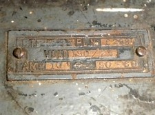 ANTICO, GRANDE TRASFORMATORE ELETTRICO -150 VOLTS/25 - ANNI '30/40