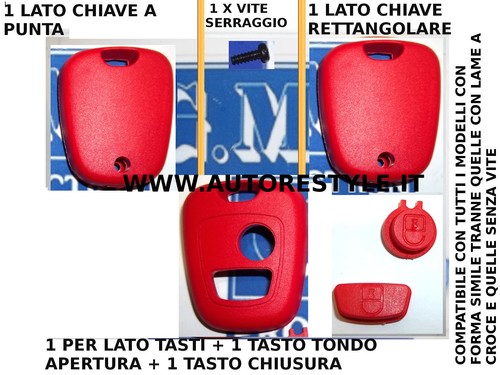 Cover guscio scocca rosso per - cover,