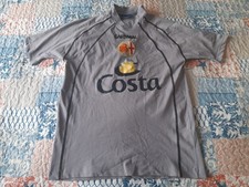 MAGLIA SHIRT FOOTBALL CALCIO ALESSANDRIA HOME GRIGIA  GARMAN COSTA