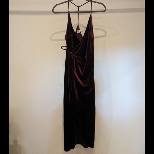 Abito midi sheike bordeaux - midi,