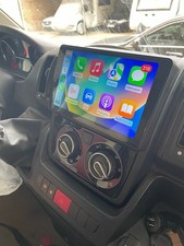 Navigatore Fiat Ducato Citroen Jumper CarPlay Android 14 Wi-Fi 5G QLED...