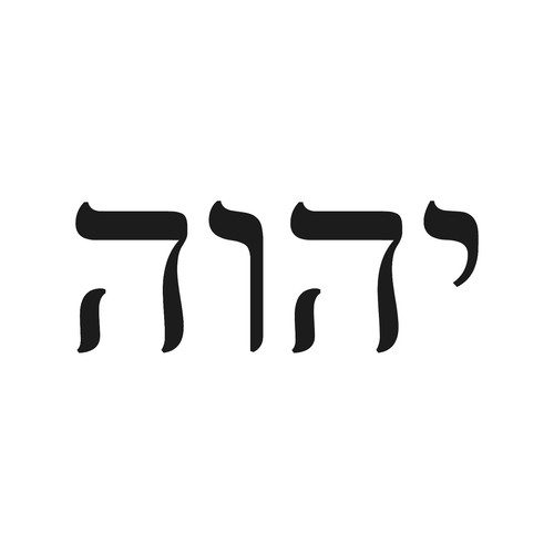Adesivo vinile tetragramma