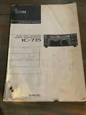 Icom IC-735 Manuale Istruzioni