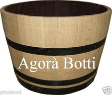 Mezza Botte, tino, fioriera