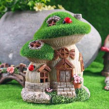 Statue Della Casa di Funghi Da