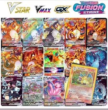 Lotto Carte Pokèmon 300 CARTE ITALIANE + RARE/BRILLANTI/V/VMAX/FULLART