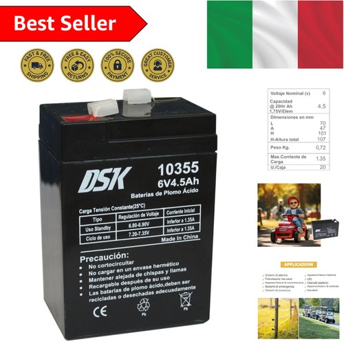 Batteria dsk 5ah - batteria, 6v