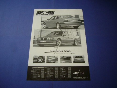 E38 bmw schnitzer pubblicità - e38,