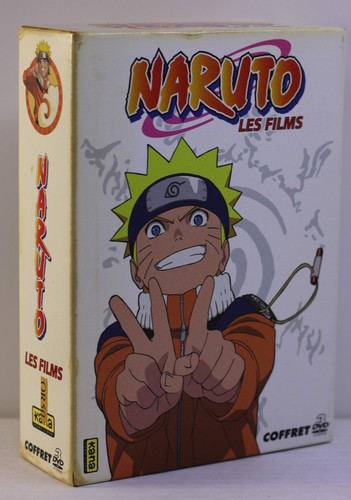 Naruto les films - coffret, (dvd
