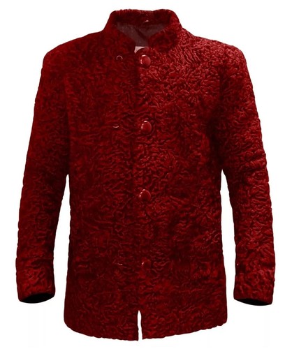 Cappotto uomo rosso - , persiano