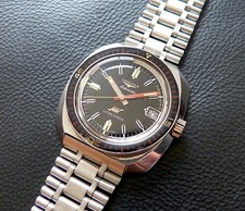 LONGINES Ultra Chron Diver 7970-1 SERVICED, original bracelet, box & papers.