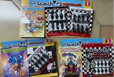 Supertopolino GLI SCACCHI DI TOPOLINO COMPLETA N. 3647 + 3648 + 3649 NUOVI SIGIL