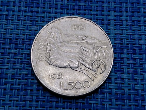 Moneta italia 500 - 🇮🇹,