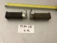 pedane poggiapiedi passeggero foro 12mm usate moto epoca gilera guzzi morini ben