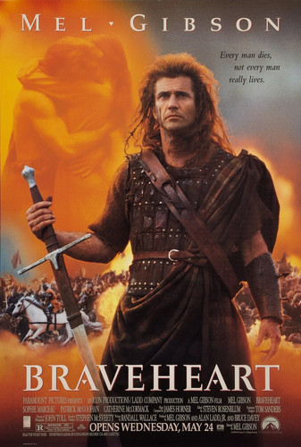 Poster film braveheart - braveheart, mel