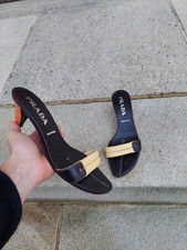 Prada Mules Kitten Slide