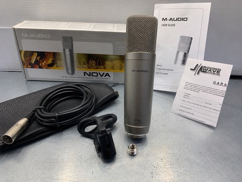 Audio nova microfono - m-audio,