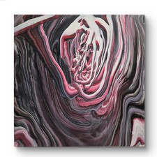 Quadro astratto moderno Fluid